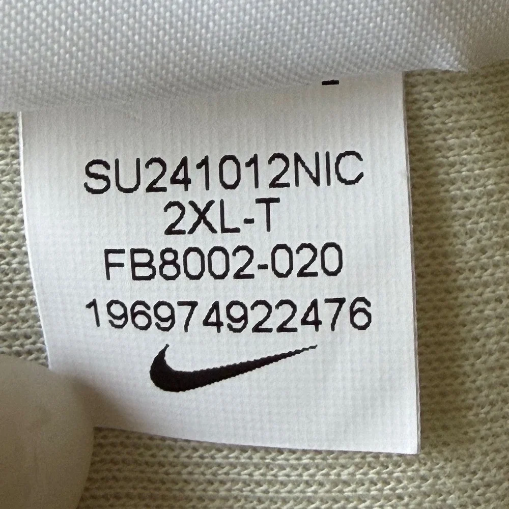 Nike Tech Fleece Joggers Men XXL‎ Tall Light Orewood Brown FB8002-020 Slim Fit